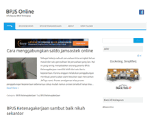 Tablet Screenshot of bpjs-online.com